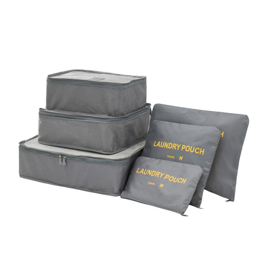 6 Set Packing Cubes for Suitcases, Packing Organizers for Travel Accessories