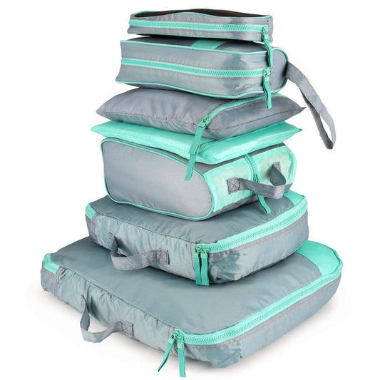 7 Set Packing Cubes for Suitcases, Packing Organizers for Travel Accessories