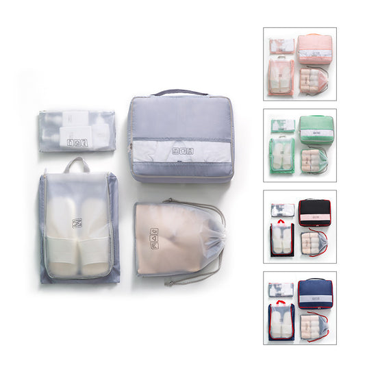 4 Set Packing Cubes for Suitcases, Packing Organizers for Travel Accessories